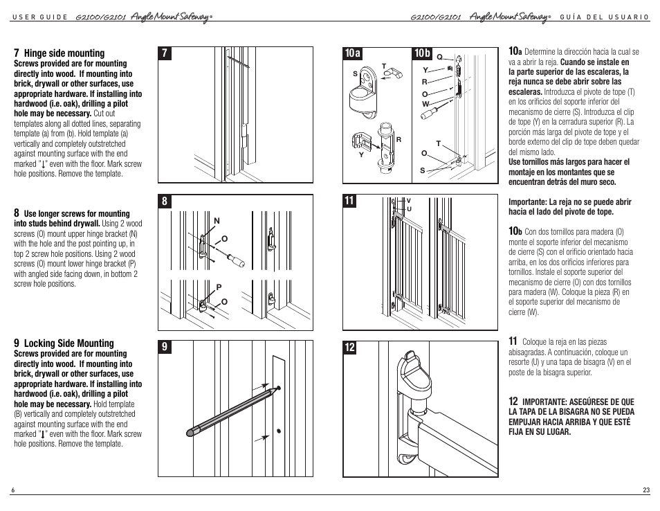 Kidco G2101 User Manual | Page 6 / 14