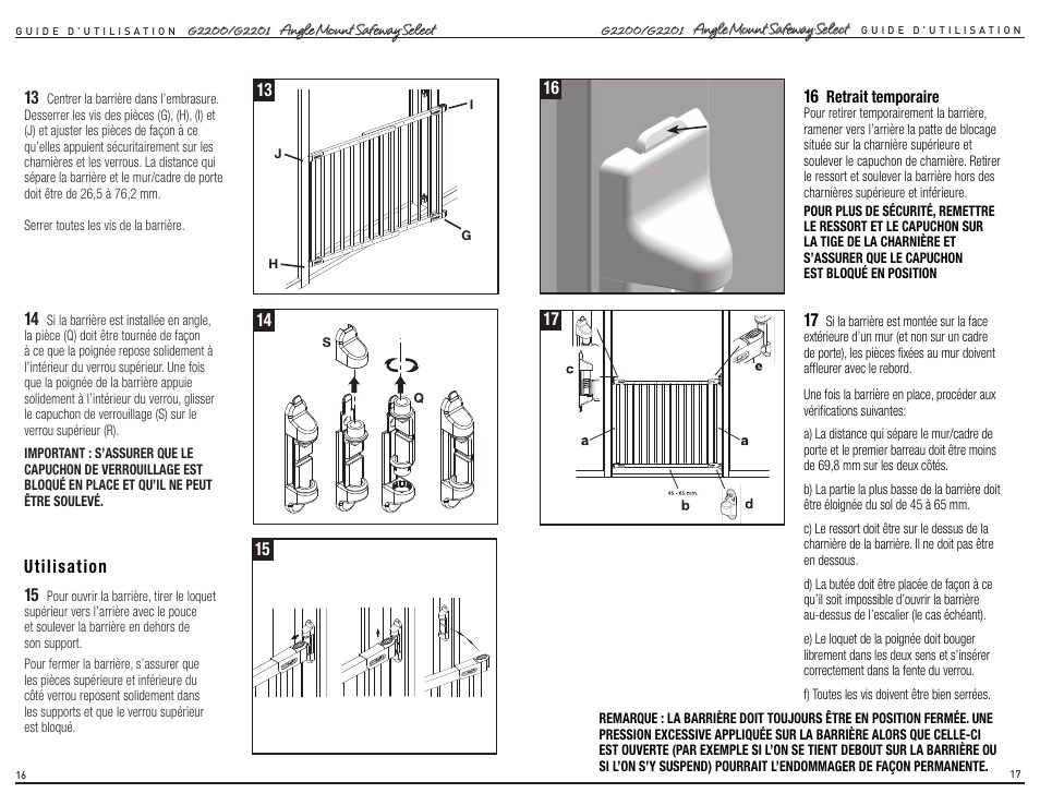 Kidco G2201 User Manual | Page 16 / 16