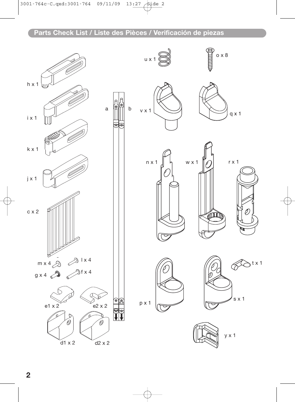 Kidco G22a-C User Manual | Page 2 / 18