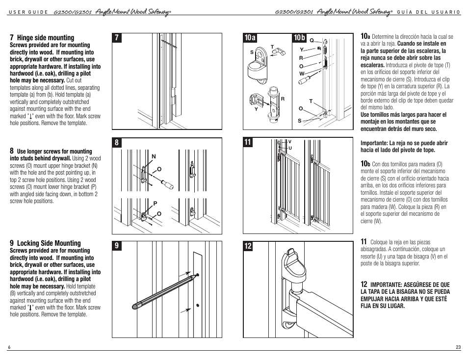 Kidco G2301 User Manual | Page 6 / 14
