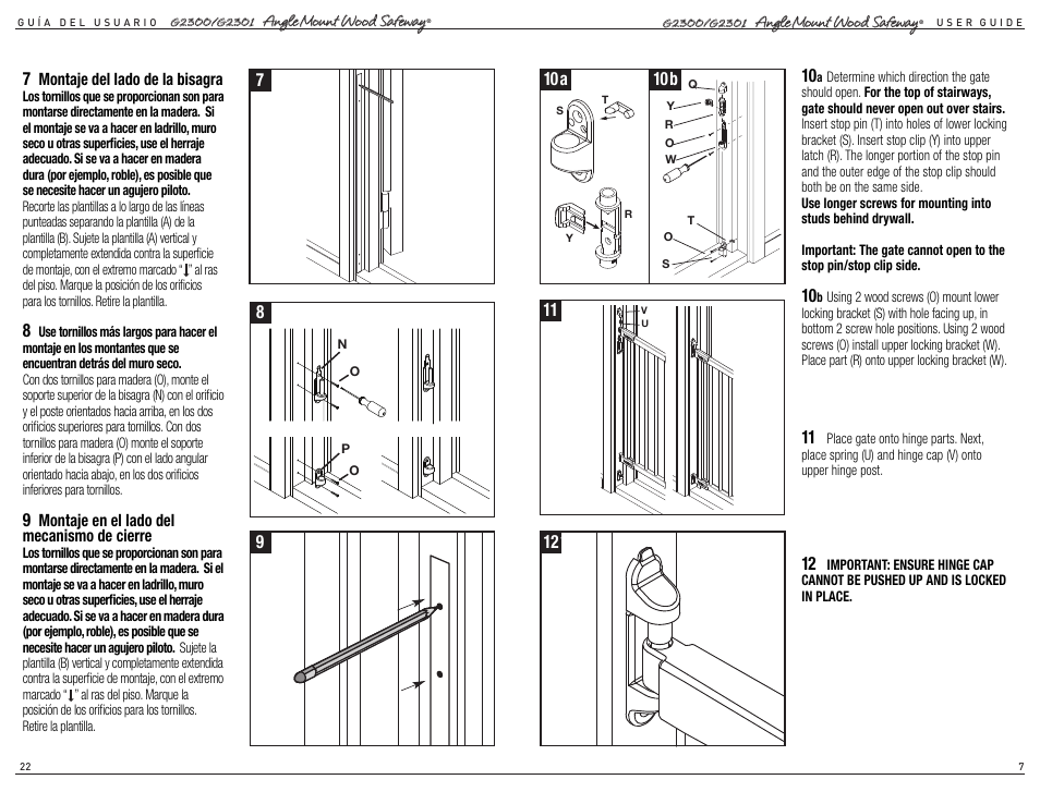 Kidco G2301 User Manual | Page 7 / 14