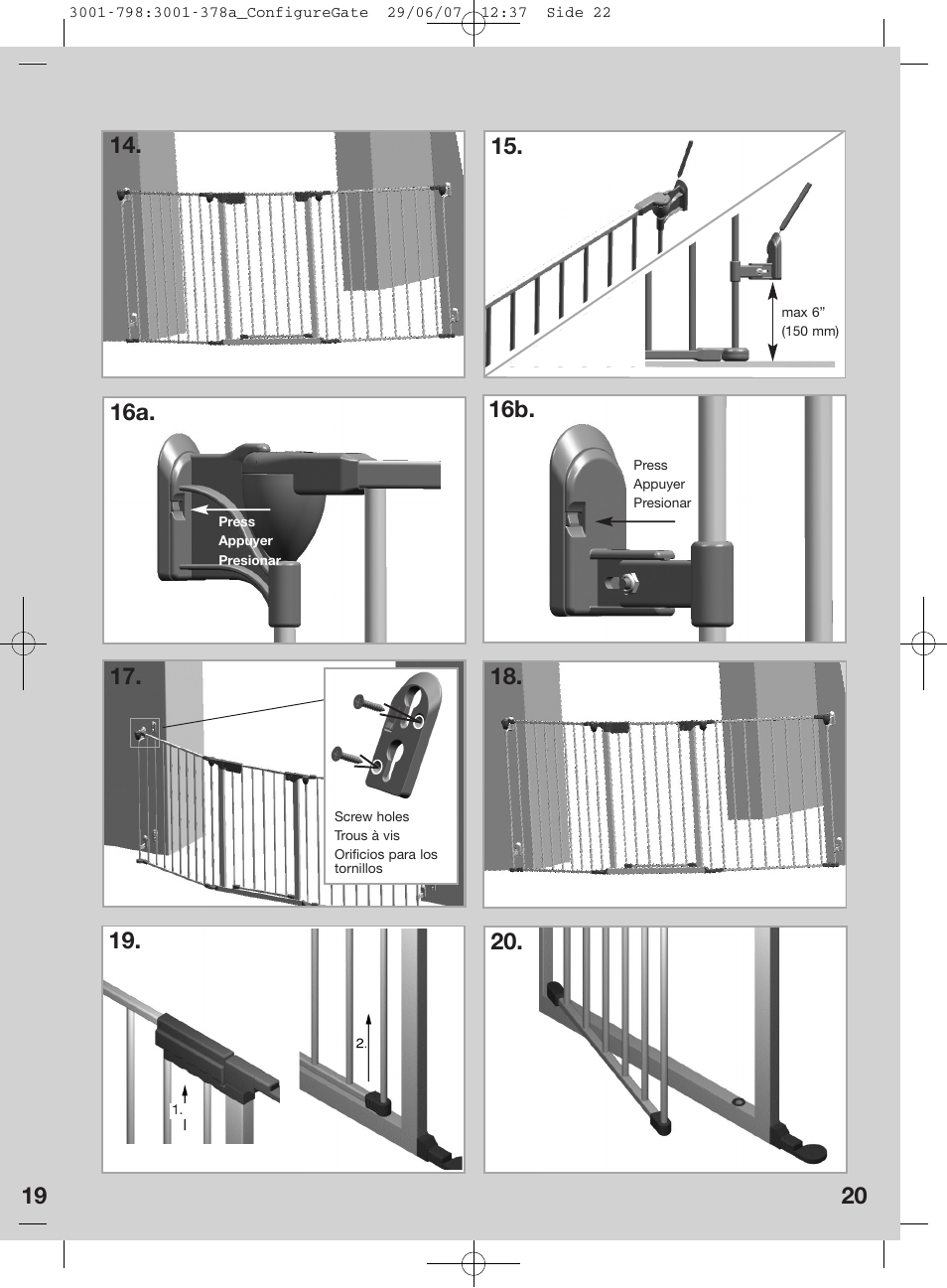Kidco G80d User Manual | Page 16 / 18