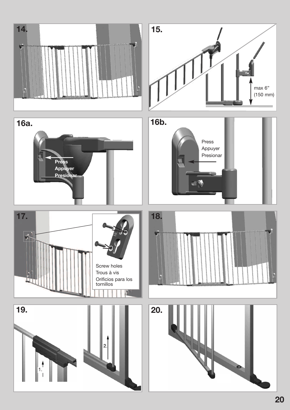 Kidco G80d-C User Manual | Page 16 / 18