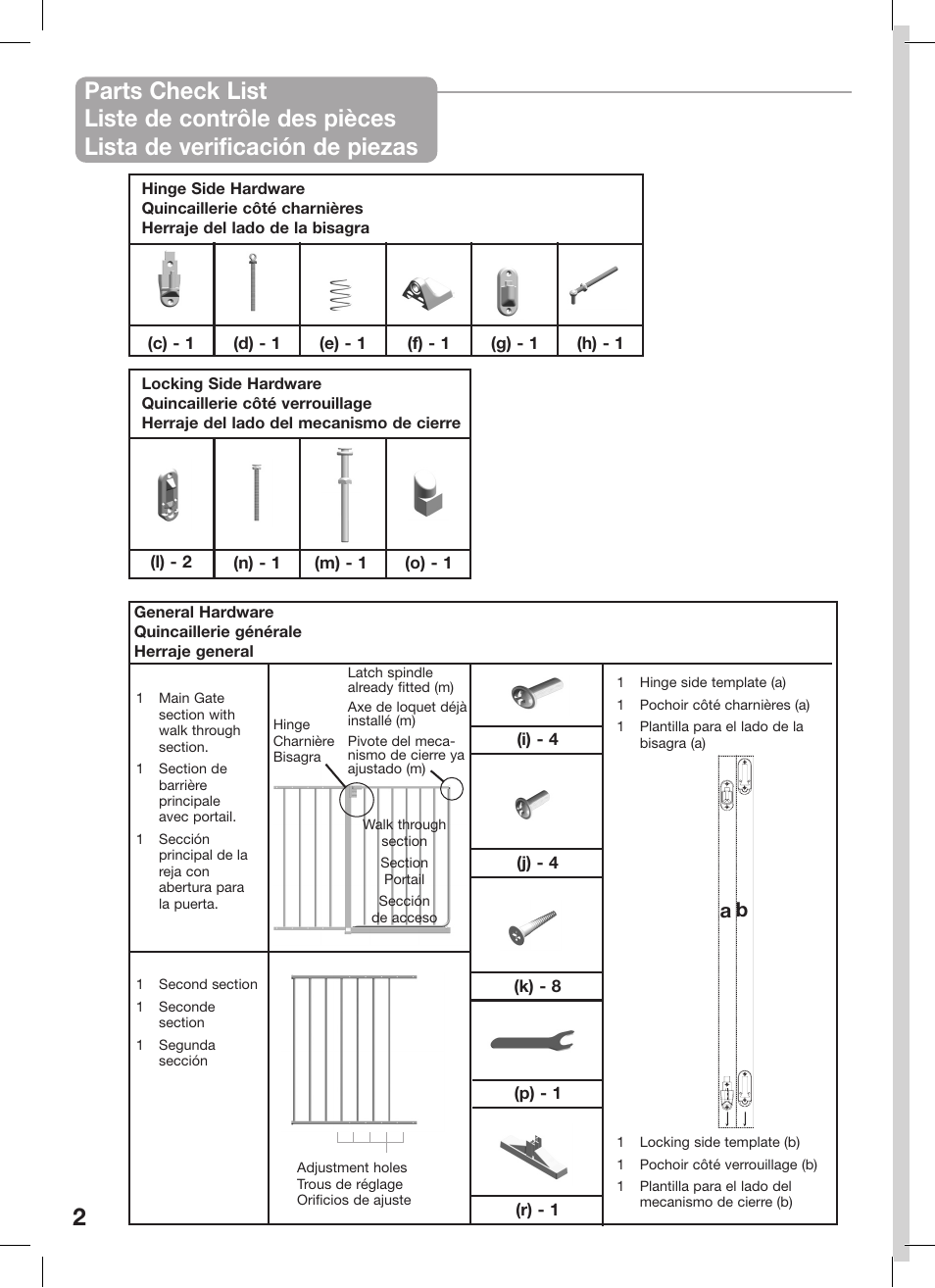 Kidco G60e-C User Manual | Page 2 / 18