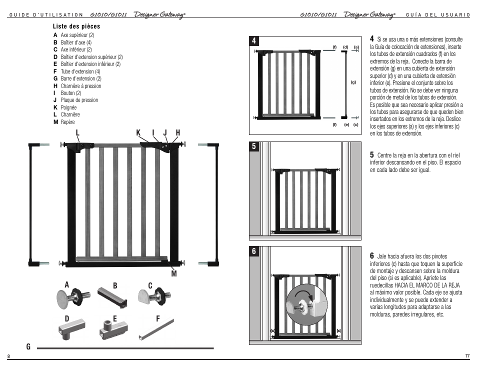 Kidco G1011 User Manual | Page 5 / 12