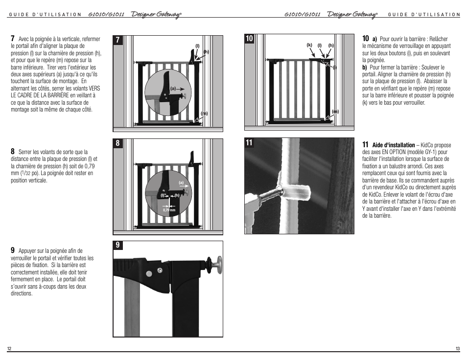 Kidco G1011 User Manual | Page 7 / 12