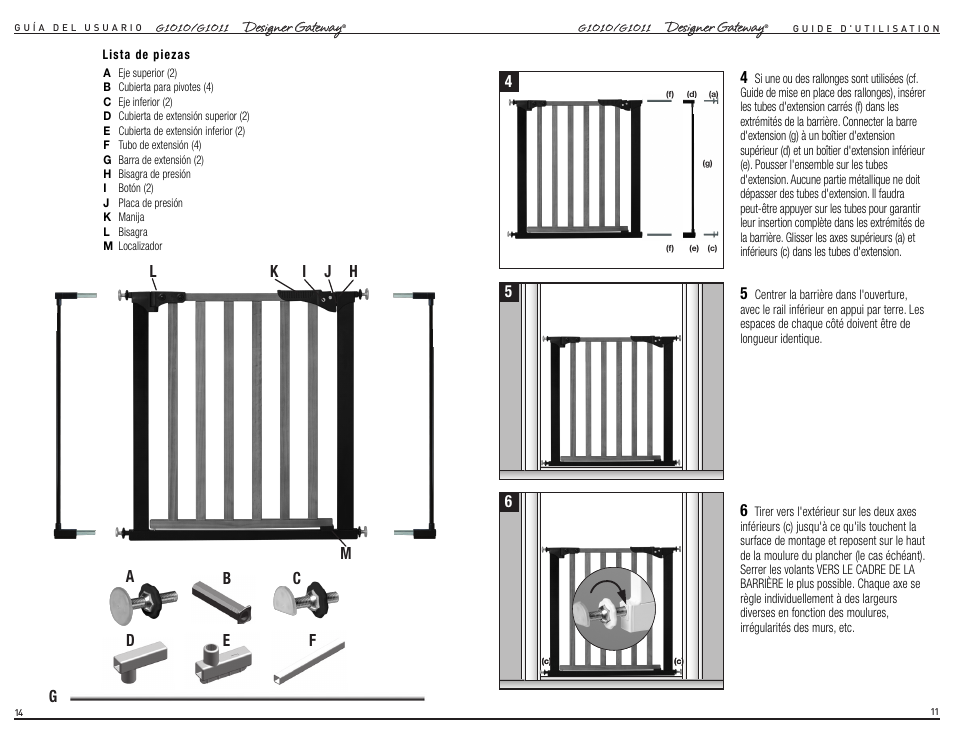 Kidco G1011 User Manual | Page 8 / 12