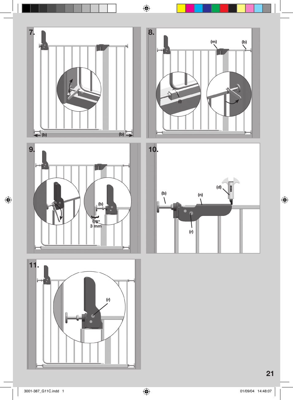Kidco G11c User Manual | Page 17 / 18