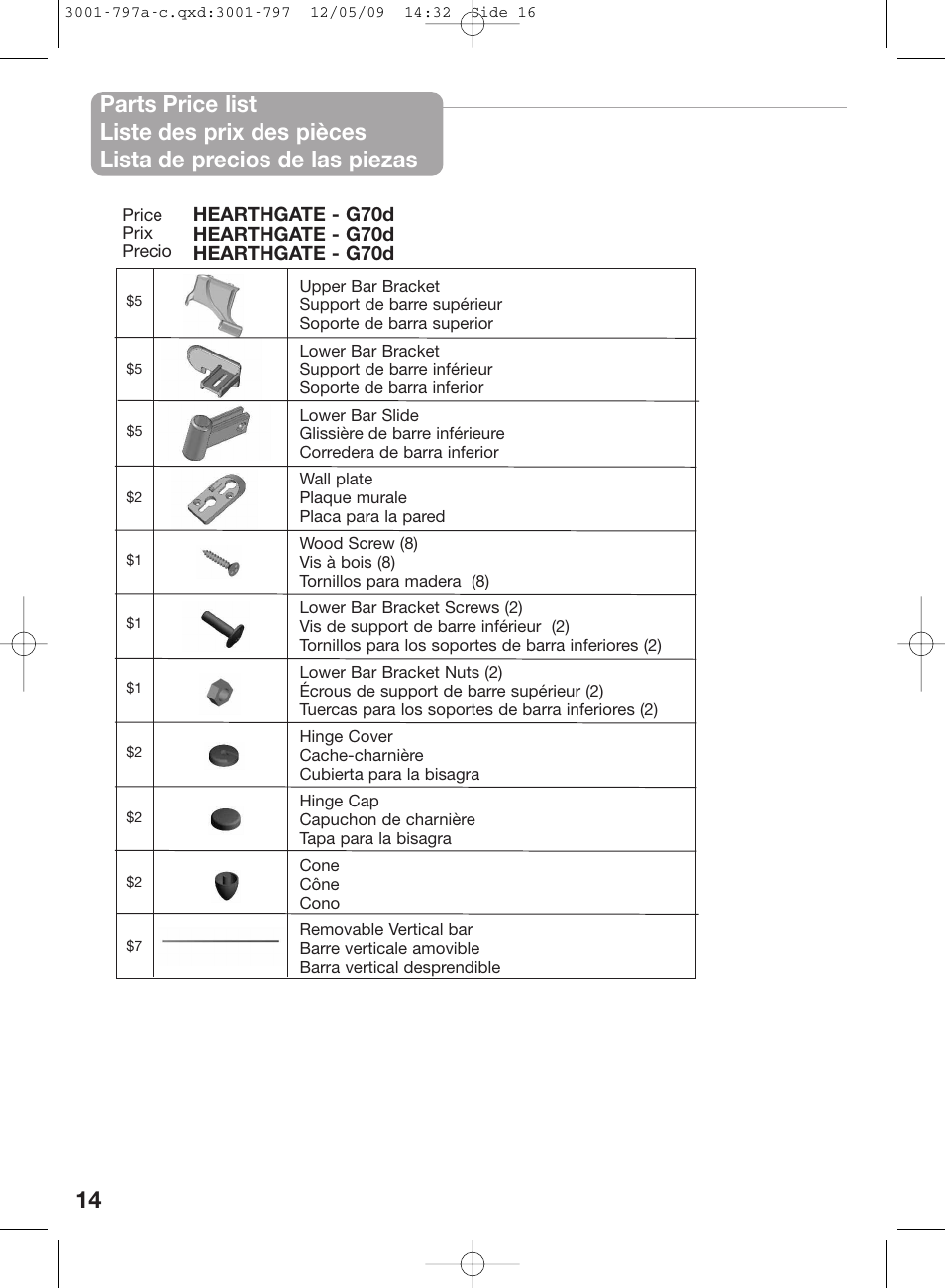 Kidco G70d-C User Manual | Page 16 / 22