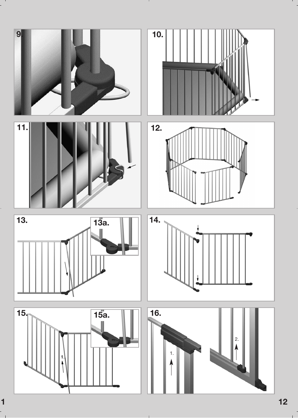 Kidco PD20c User Manual | Page 12 / 14