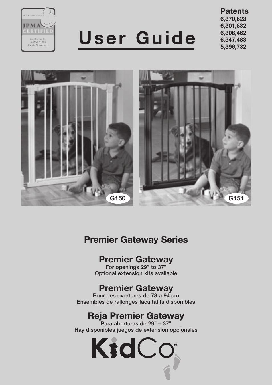 Kidco G151 User Manual | 18 pages