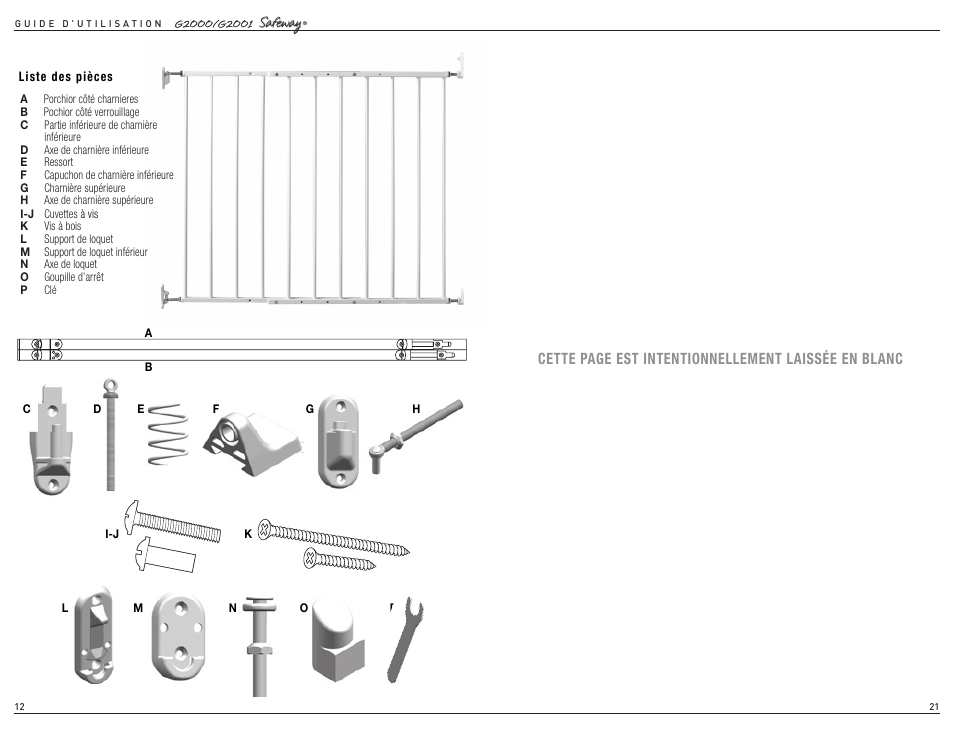 Kidco G2001 User Manual | Page 7 / 16