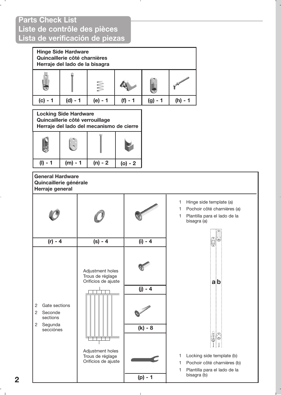 Kidco G31c User Manual | Page 2 / 18