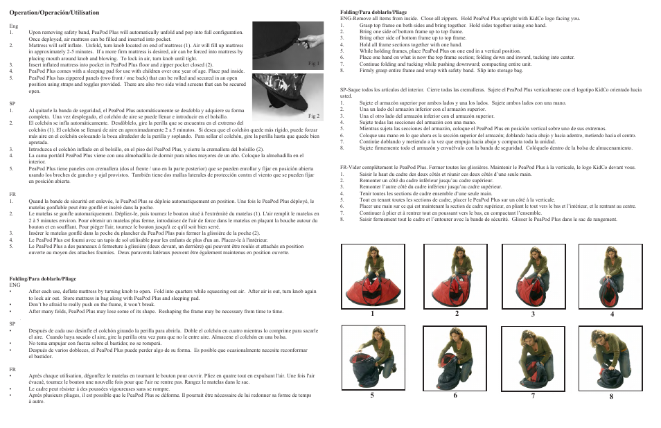 Kidco P102 User Manual | Page 2 / 2