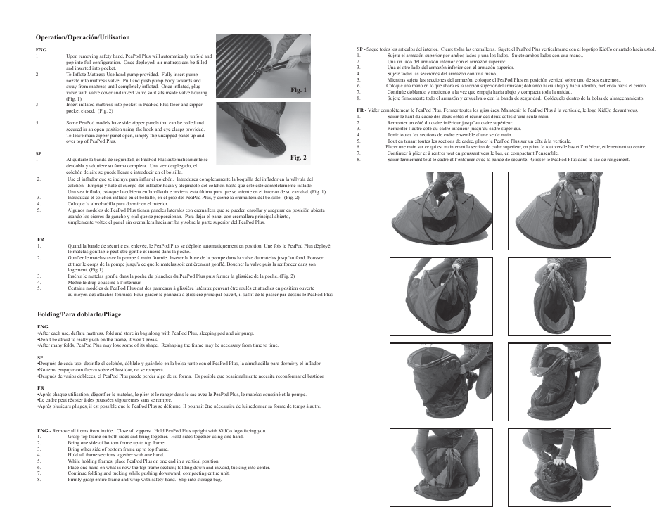Kidco P201 User Manual | Page 2 / 2