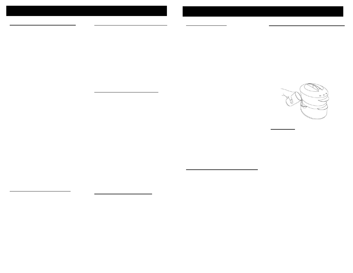Operating instructions | Bravetti KS315H User Manual | Page 4 / 6