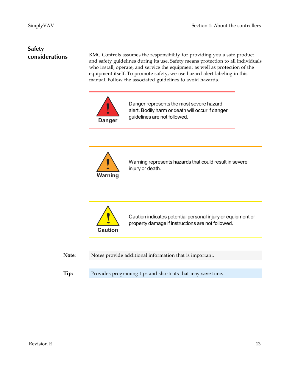 Safety considerations | KMC Controls BAC-8007 Installation Guide User Manual | Page 13 / 88