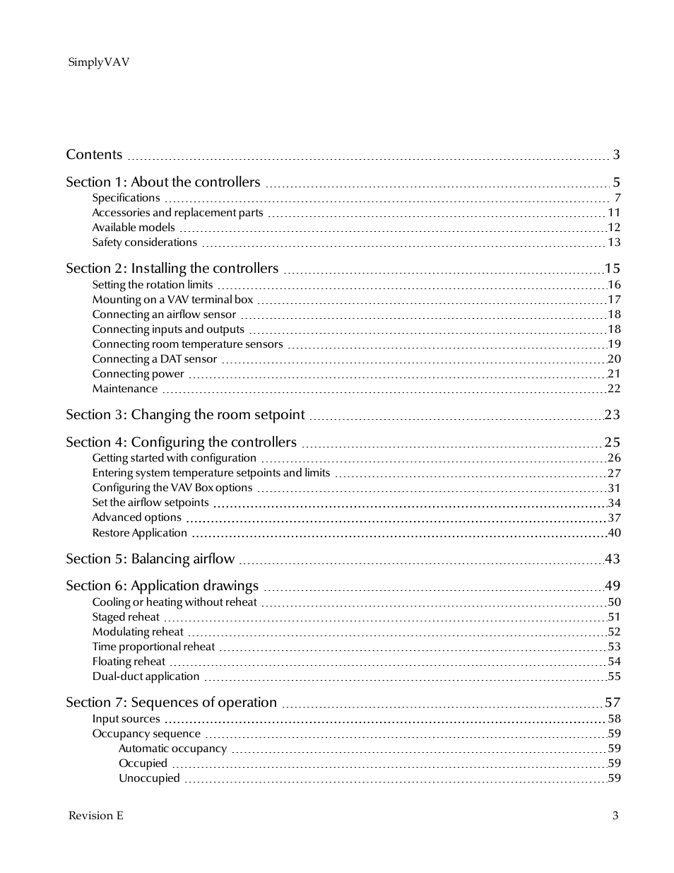 KMC Controls BAC-8007 Installation Guide User Manual | Page 3 / 88