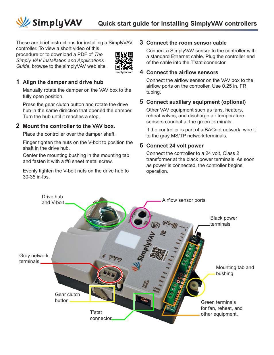 KMC Controls BAC-8007 Quick start User Manual | 2 pages