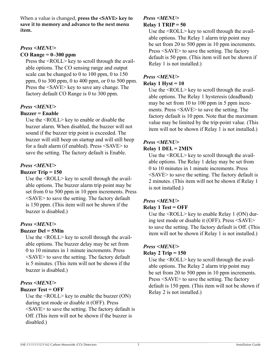 KMC Controls SAE-1162 User Manual | Page 5 / 9