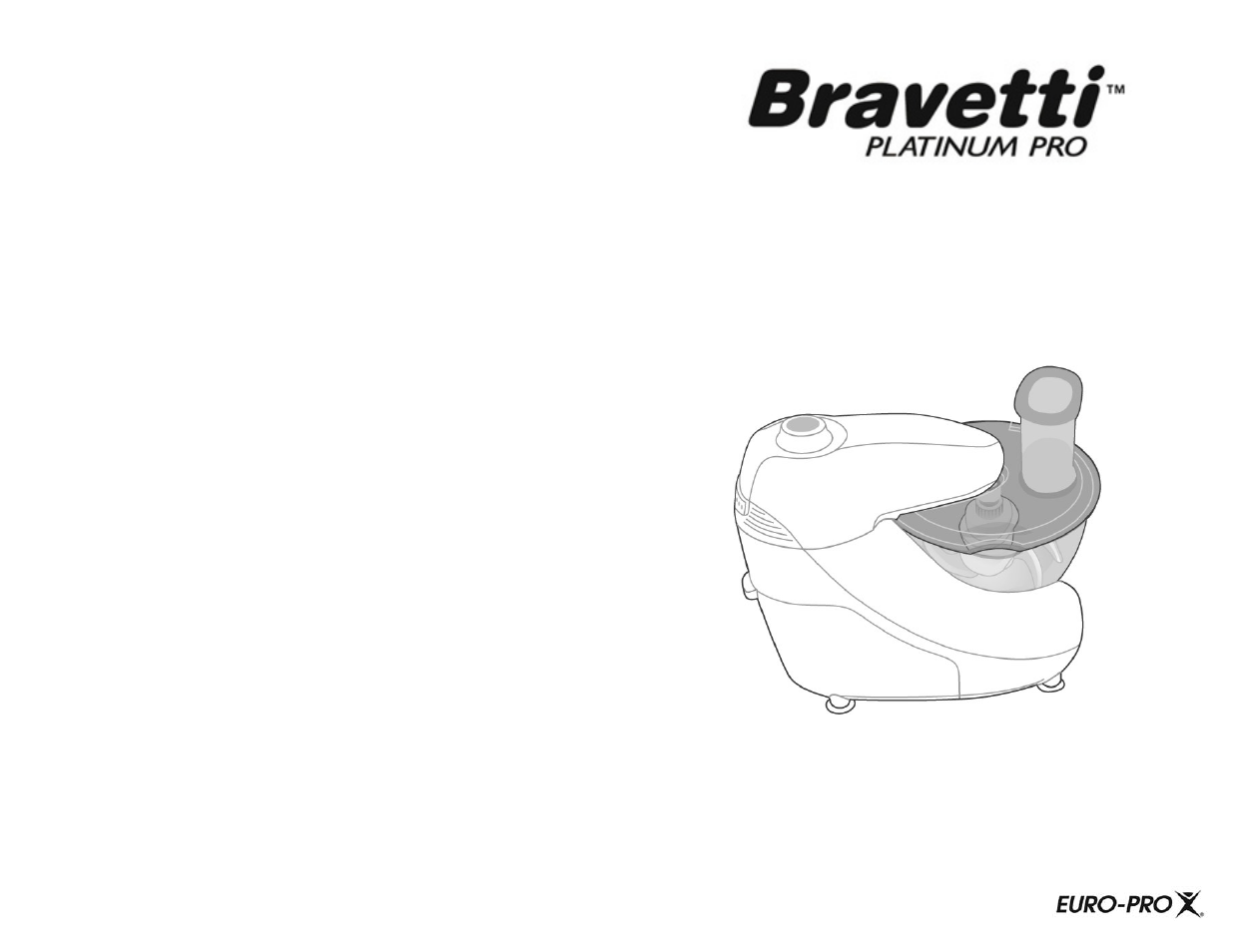 Bravetti PLATINUM PRO FP110H User Manual | 8 pages