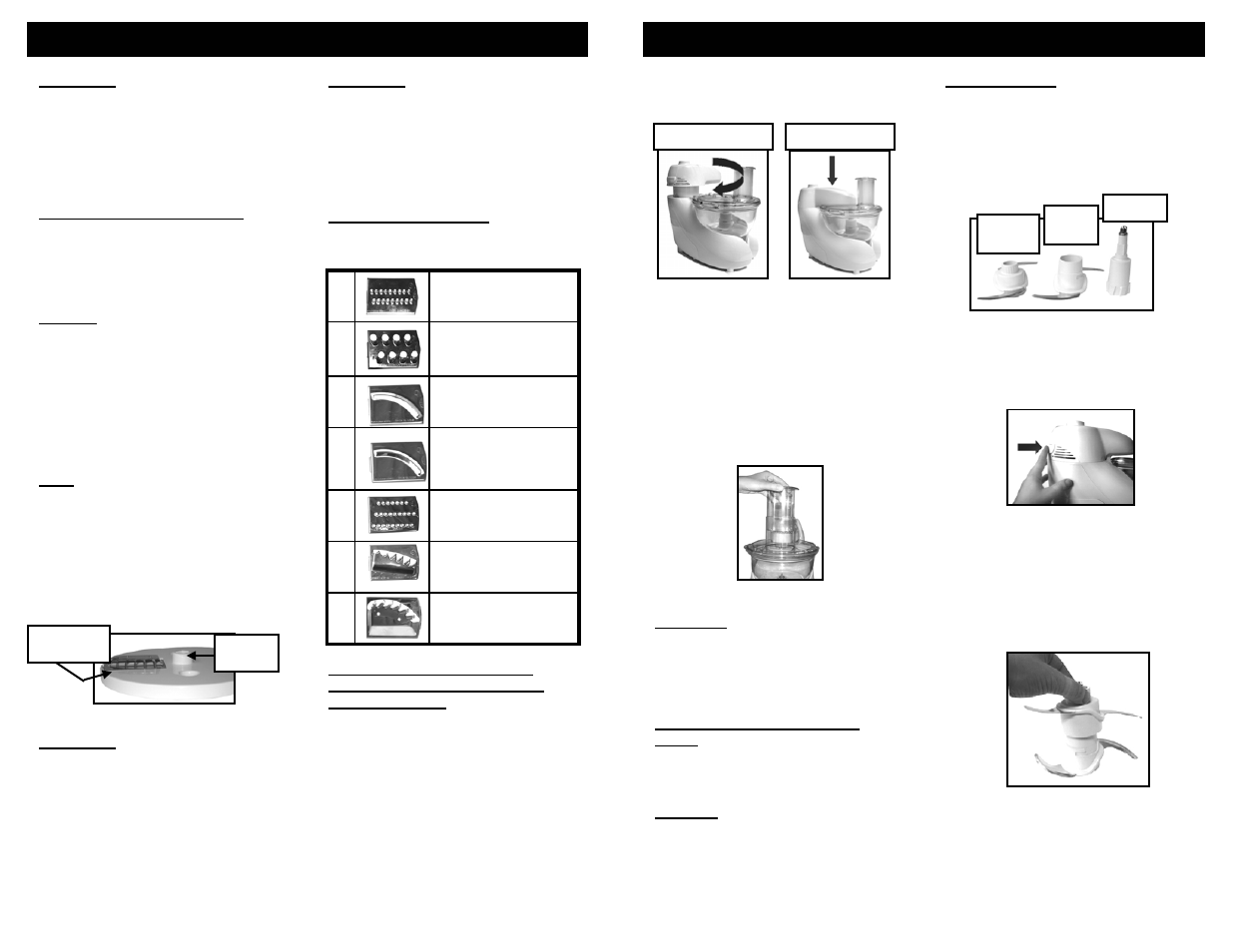 Operating instructions | Bravetti PLATINUM PRO FP110H User Manual | Page 7 / 8