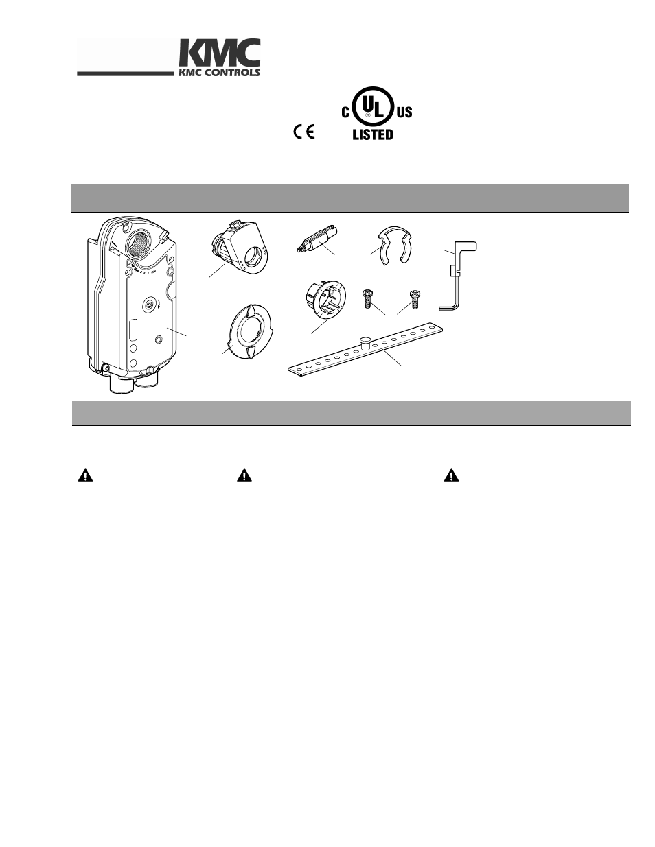 KMC Controls MEP-425 Series User Manual | 7 pages
