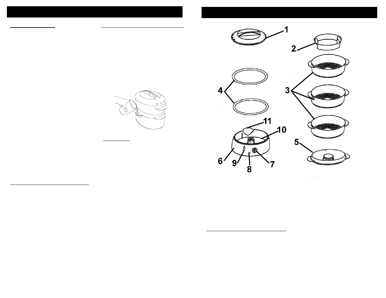 Technical specifications | Bravetti THREE-TIER FOOD STEAMER KS315H User Manual | Page 5 / 6