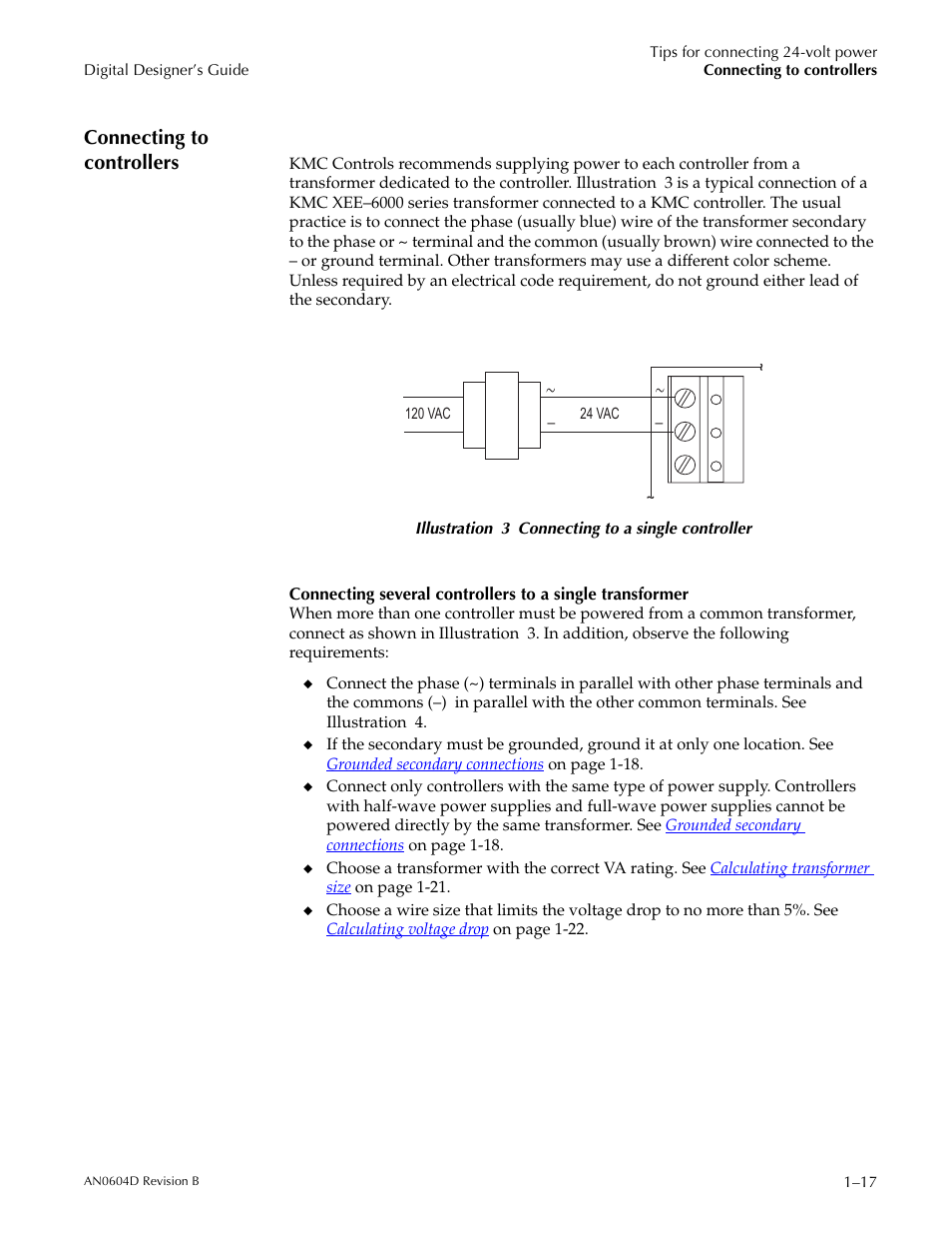 Connecting to controllers | KMC Controls XEE-6311 User Manual | Page 3 / 8