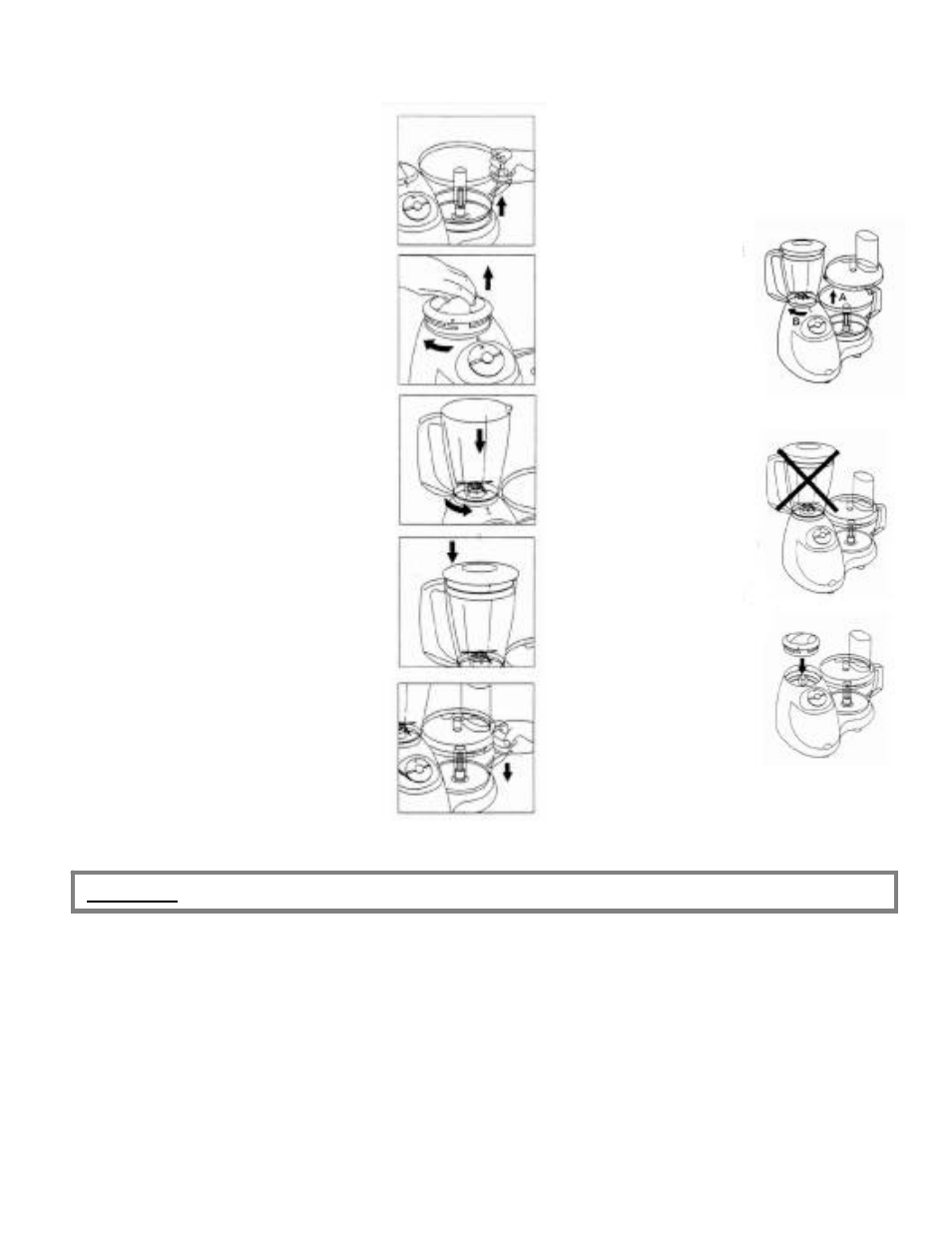 Bravetti FOOD PROCESSOR WITH BLENDER BP100 User Manual | Page 11 / 14