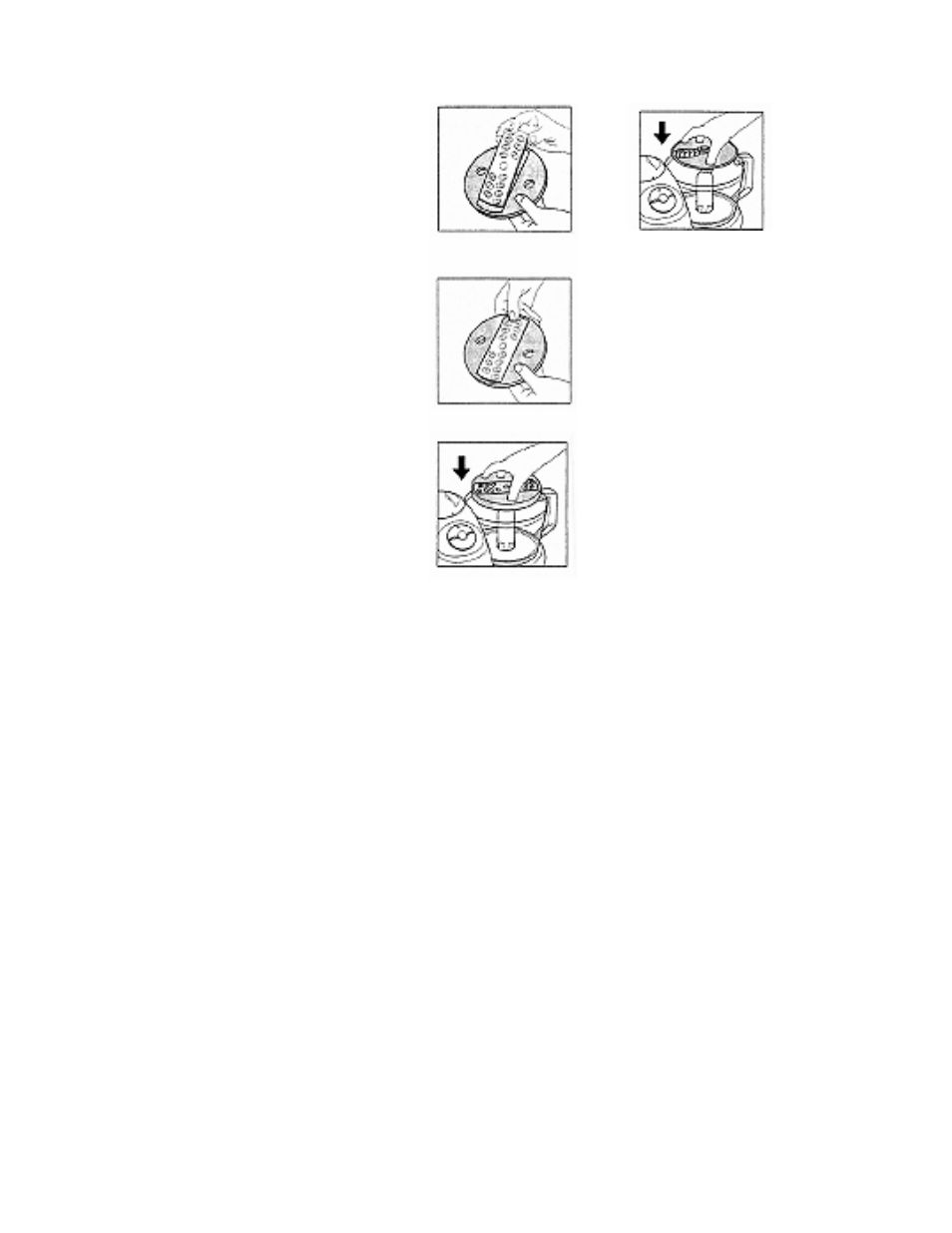 Processing examples | Bravetti FOOD PROCESSOR WITH BLENDER BP100 User Manual | Page 9 / 14