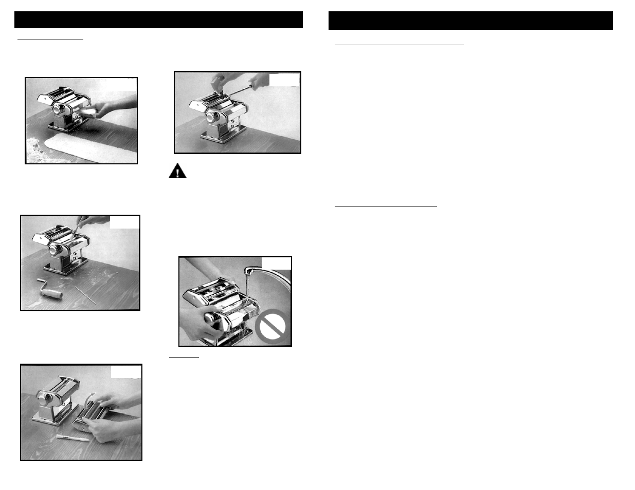 Care and maintenance, Recipes spaghetti with tomato basil, Spicy garlic spaghetti | Bravetti KPS110H User Manual | Page 5 / 7