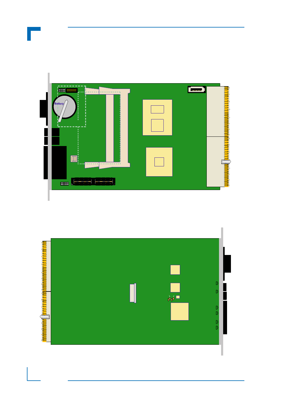 3 board layout, Board layout - 8, Introduction cp3002 | Kontron CP3002 User Manual | Page 28 / 38