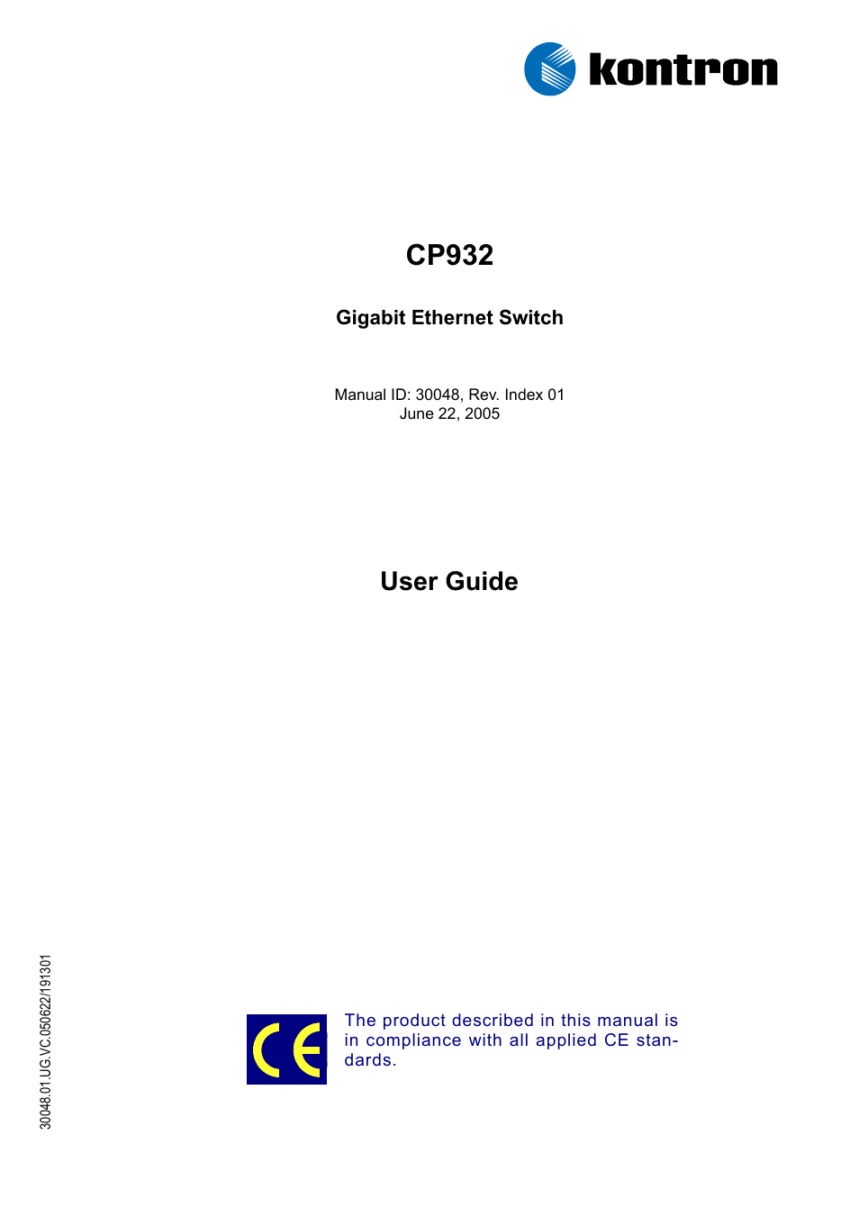 Kontron CP932 User Manual | 52 pages