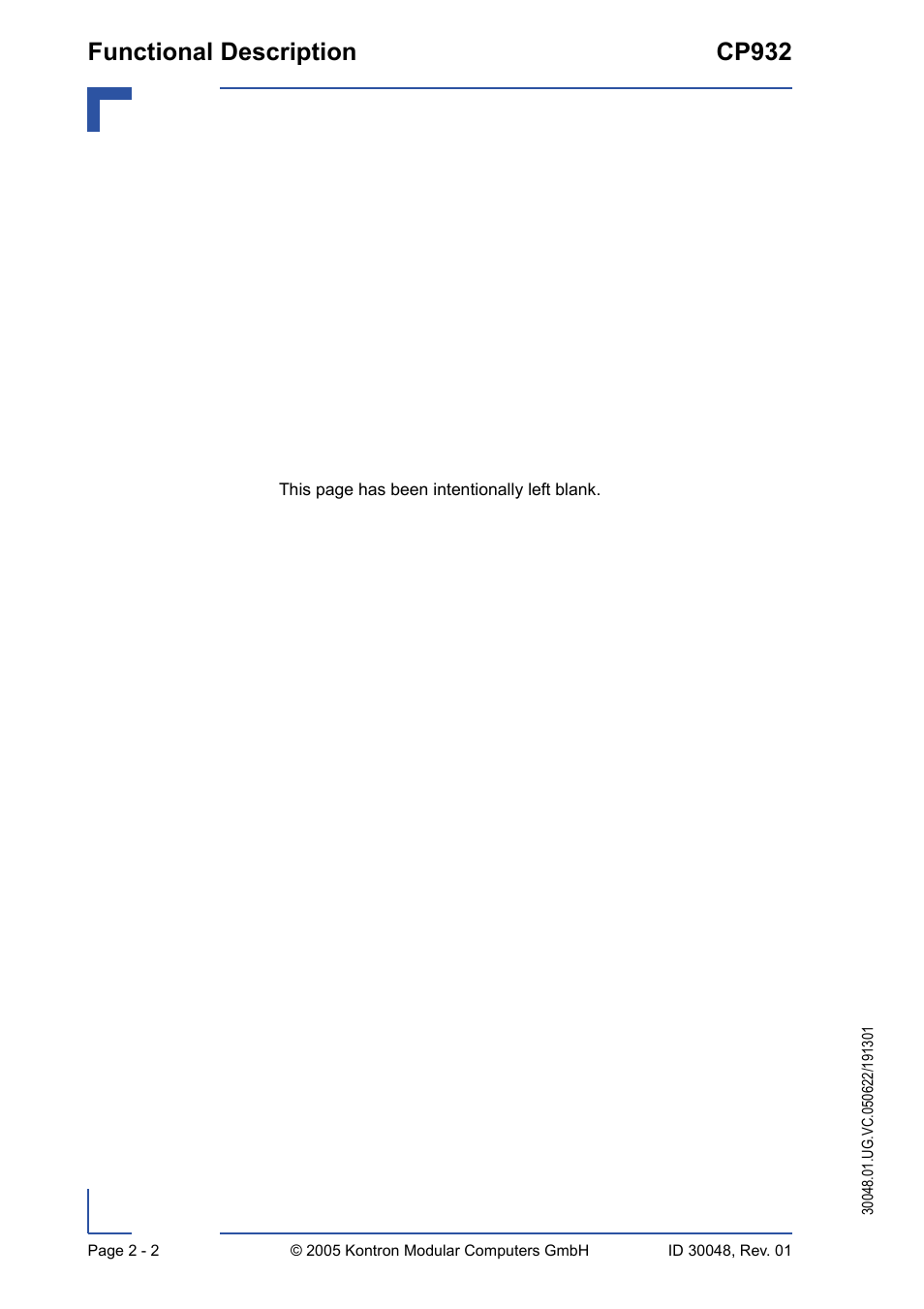 Functional description cp932 | Kontron CP932 User Manual | Page 28 / 52
