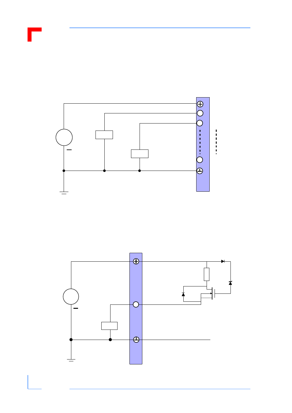 3 channel connection, Channel connection - 4, Digital output connection for one cluster - 4 | Digital output circuit for one channel - 4, Cp382, Configuration cp382, Con2 | Kontron CP382 User Manual | Page 46 / 58