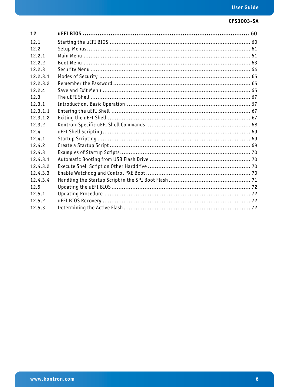 Kontron CPS3003-SA User Manual | Page 6 / 19