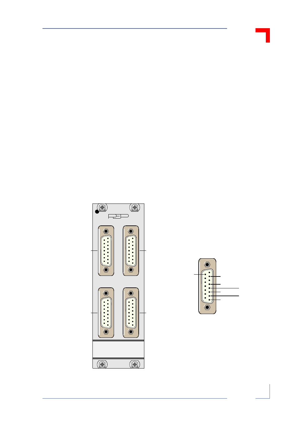Adapter ad-sio4, Bu1 bu2 bu3 bu4, Pb-sio4 adapter ad-sio4 | 1 product overview, 2 adapter overview | Kontron PB-SIO4 User Manual | Page 33 / 34
