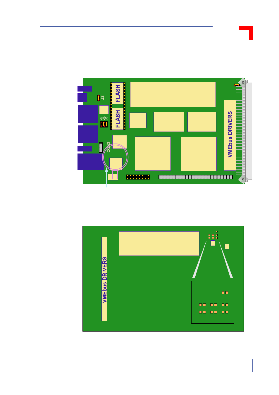 Vmp1 functional description, 3 board layout, Magnified | Kontron VMP1 User Manual | Page 27 / 106