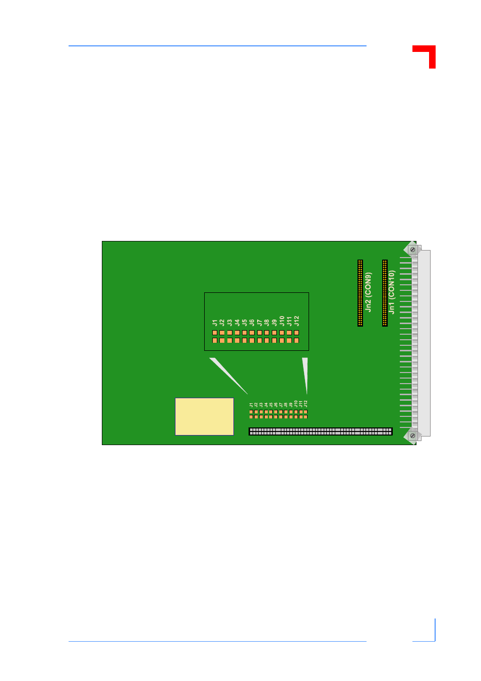 A.3 board layout, Vmp2 vmp1-io1 module (optional), Magnified | Dc/dc | Kontron VMP2 User Manual | Page 109 / 142
