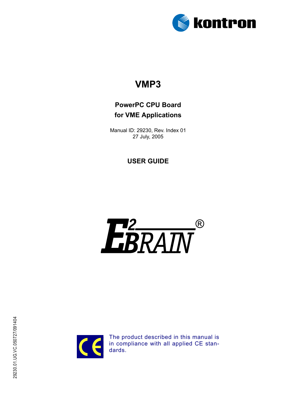 Kontron VMP3 User Manual | 154 pages