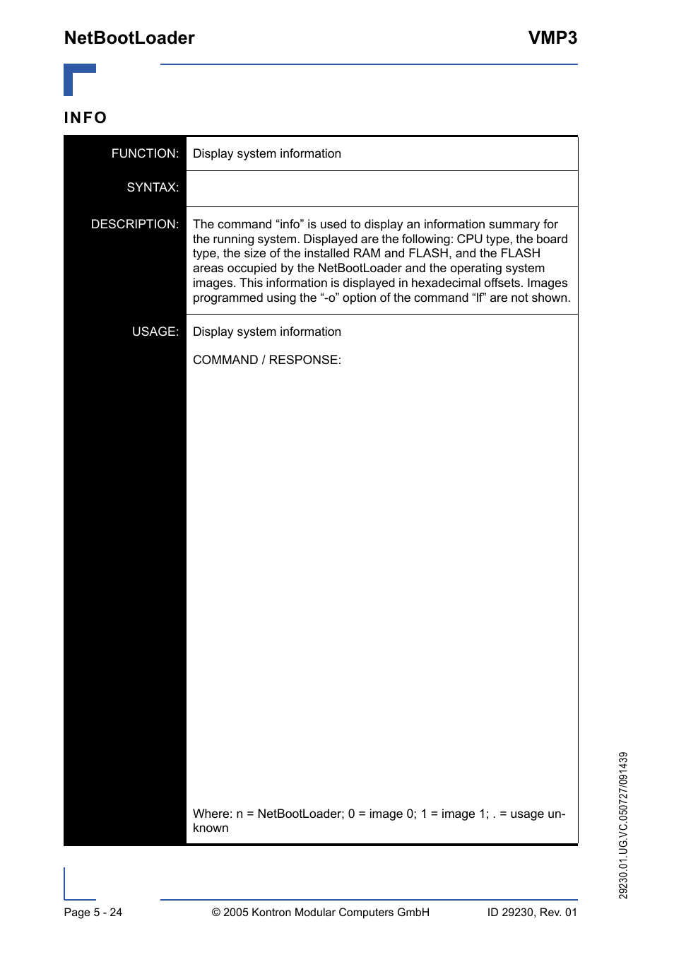 Netbootloader vmp3 | Kontron VMP3 User Manual | Page 108 / 154