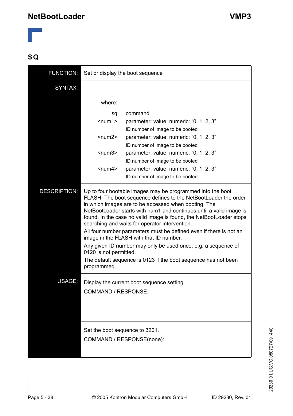 Netbootloader vmp3 | Kontron VMP3 User Manual | Page 122 / 154