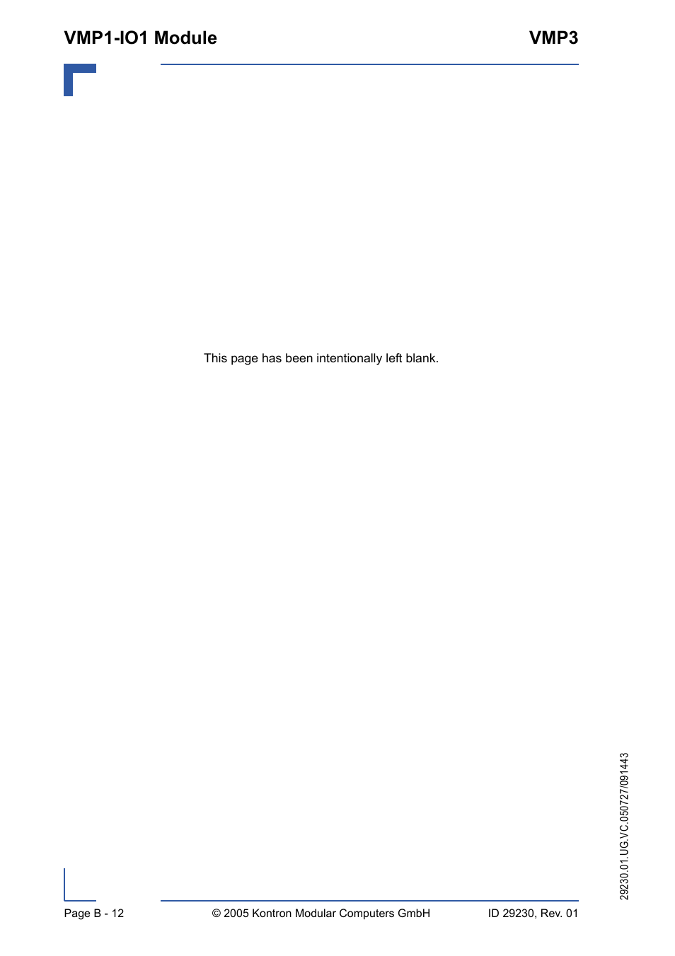 Vmp1-io1 module vmp3 | Kontron VMP3 User Manual | Page 148 / 154