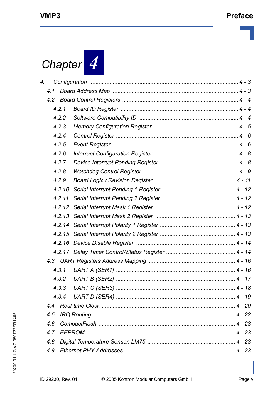 Vmp3 preface | Kontron VMP3 User Manual | Page 5 / 154