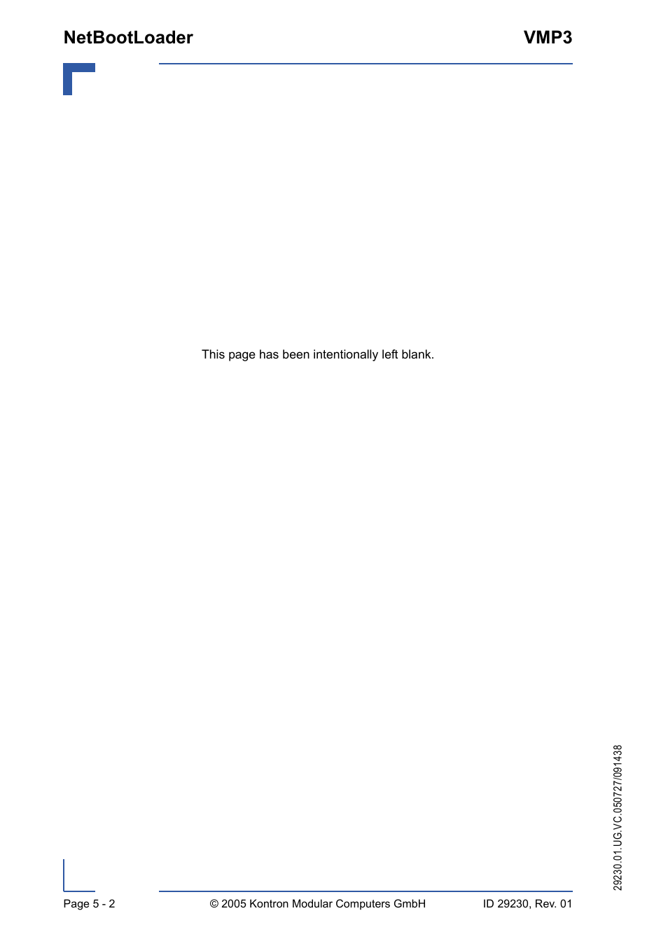 Netbootloader vmp3 | Kontron VMP3 User Manual | Page 86 / 154