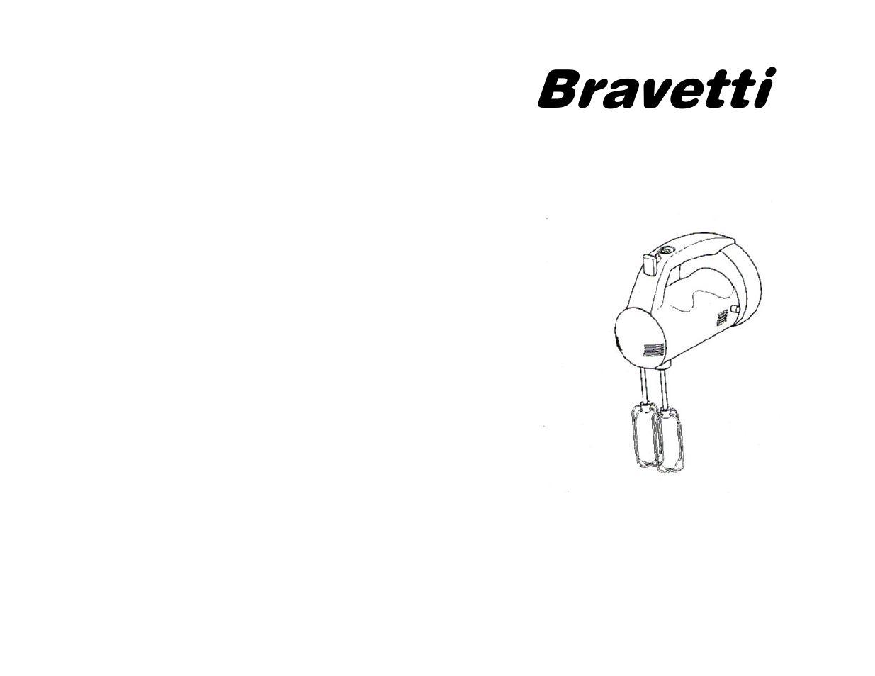 Bravetti EP565SI-NS User Manual | 4 pages