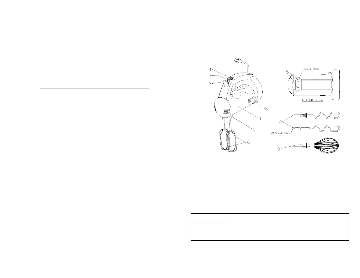 Save these instructions, Important safeguards, Bravetti | Important notice, Main components | Bravetti EP565SI-NS User Manual | Page 2 / 4