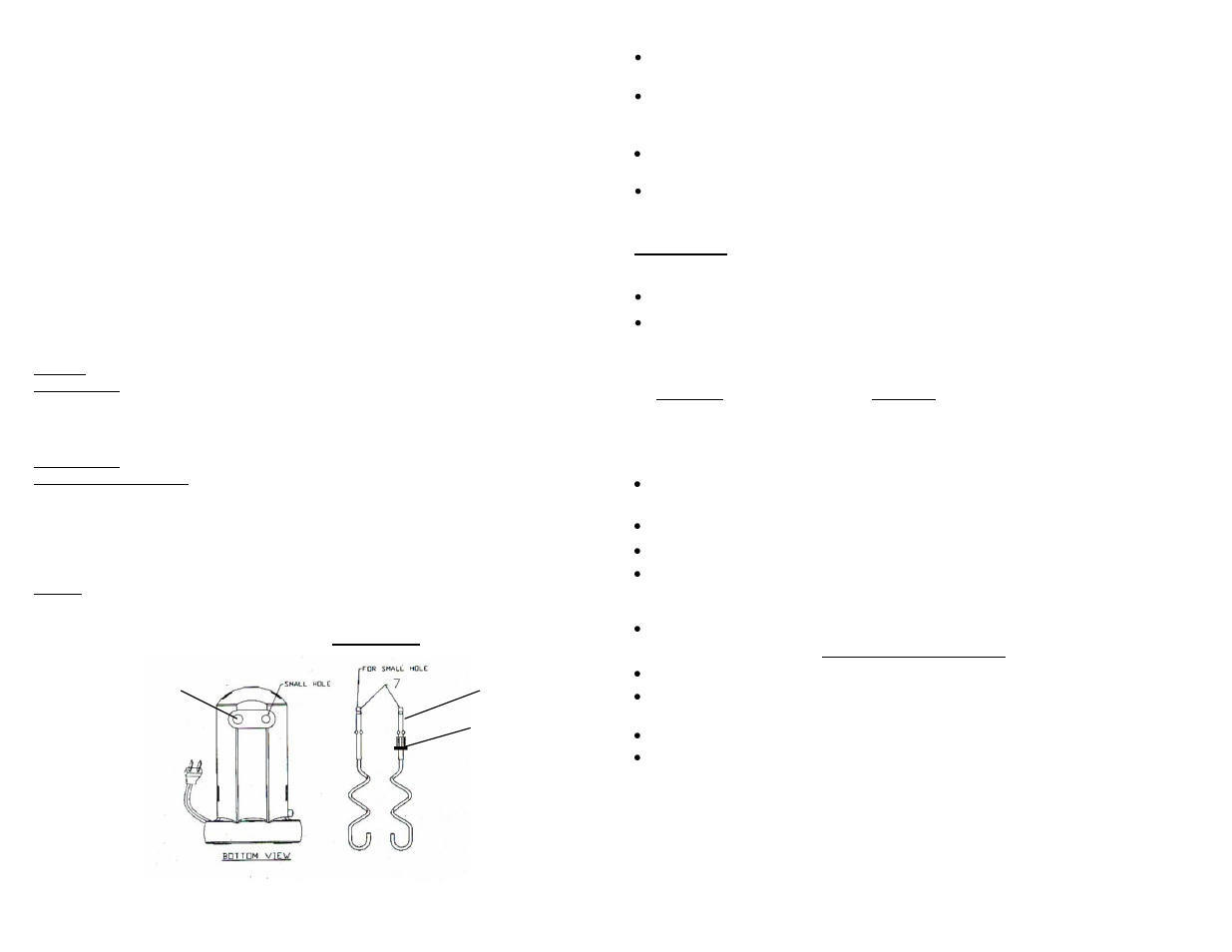 Instructions for use | Bravetti EP565SI-NS User Manual | Page 3 / 4