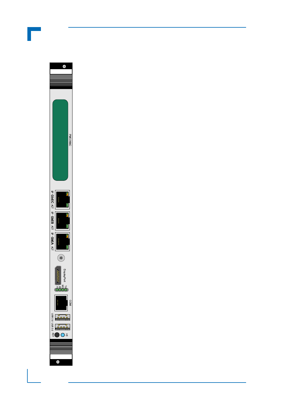 2 front panel, Front panel - 8, Introduction cp6003-ra/rc | Kontron CP6003-RC User Manual | Page 28 / 42